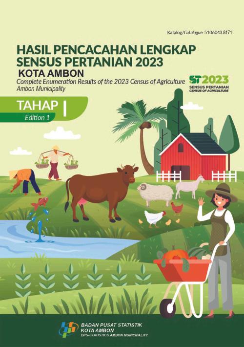 Complete Enumeration Results of the 2023 Census of Agriculture - Edition 1 Ambon Municipality