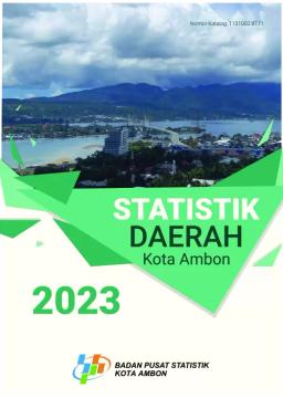 Regional Statistic Of Ambon Municipality 2023