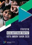 Statistik Kesejahteraan Rakyat Kota Ambon 2020