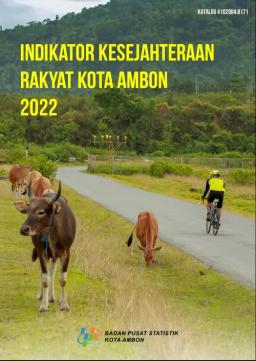 Peoples Welfare Indicators Of Ambon Municipality 2023