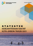 Statistik Kesejahteraan Rakyat Kota Ambon 2021