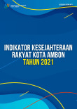 Indikator Kesejahteraan Rakyat Kota Ambon 2021